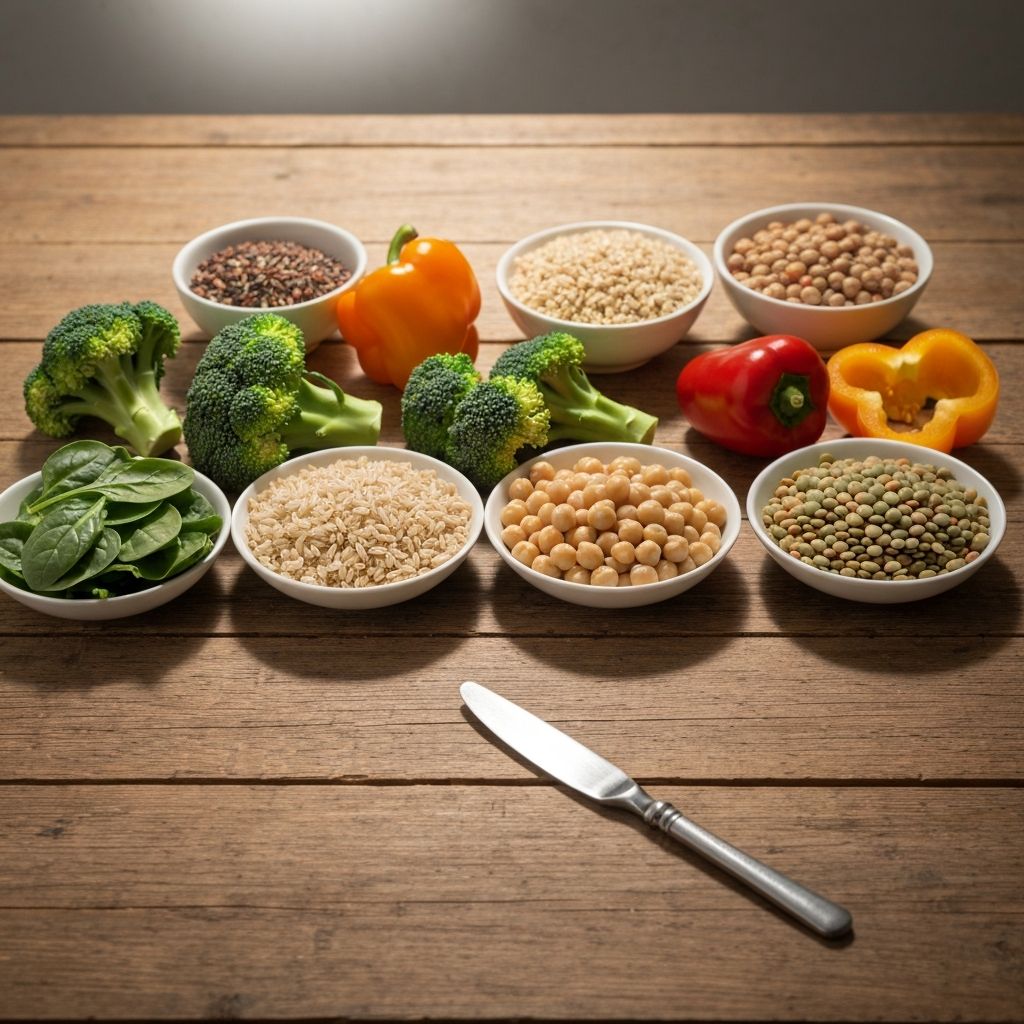 Nutrient-dense healthy foods